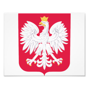 Poland Polish coat of arms Fotodruck