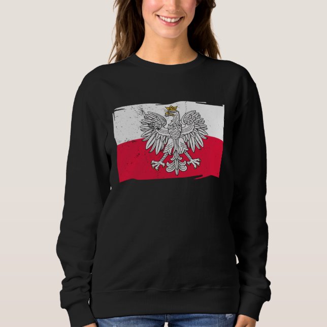 Poland Polish Polska Polski Husaria Sweatshirt (Vorderseite)