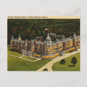 Poland Springs House, Poland Springs, Maine Postkarte