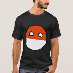 Polandball Countryballs Comic T-Shirt