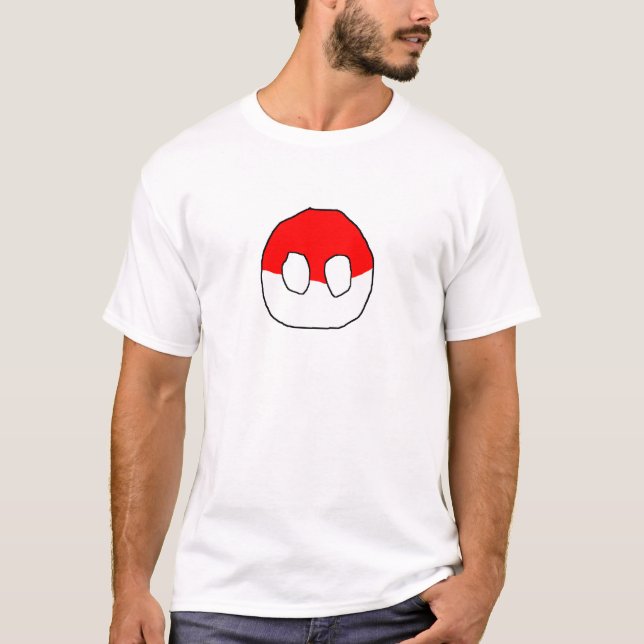 PolandBall T-Shirt (Vorderseite)