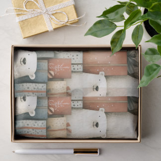 Polar-Bär-Feiertags-Tissue-Papier Seidenpapier