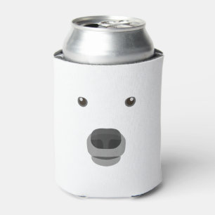 Polar Bär Gesicht Kostüm Karneval Extravagante K Dosenkühler