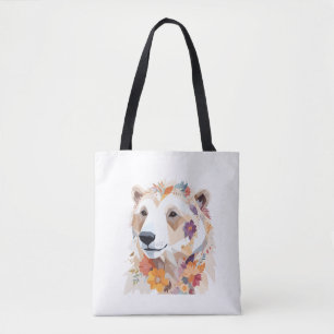 Polar Bär spielend Adorable Fun Animal Colorful