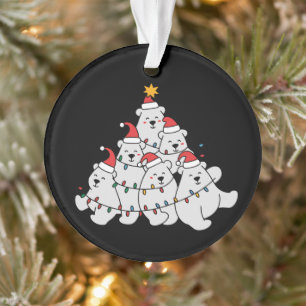 Polar-Bär-Weihnachtsbaum Lustiges Tier Bären Ornament