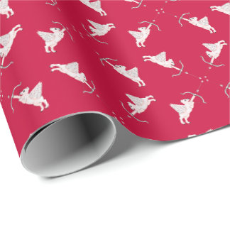 Polar-Bären-Cupids Geschenkpapier