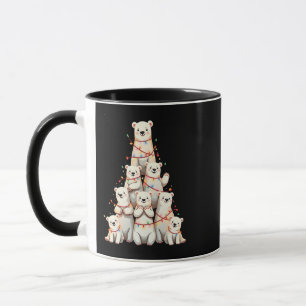 Polar Bären Weihnachtsbaum Frohe WeihnachtsWeihnac Tasse