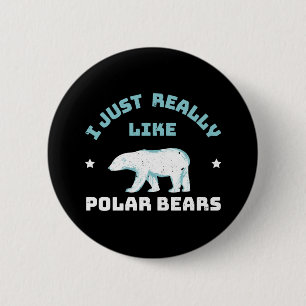 Polar-Bärentaste Button