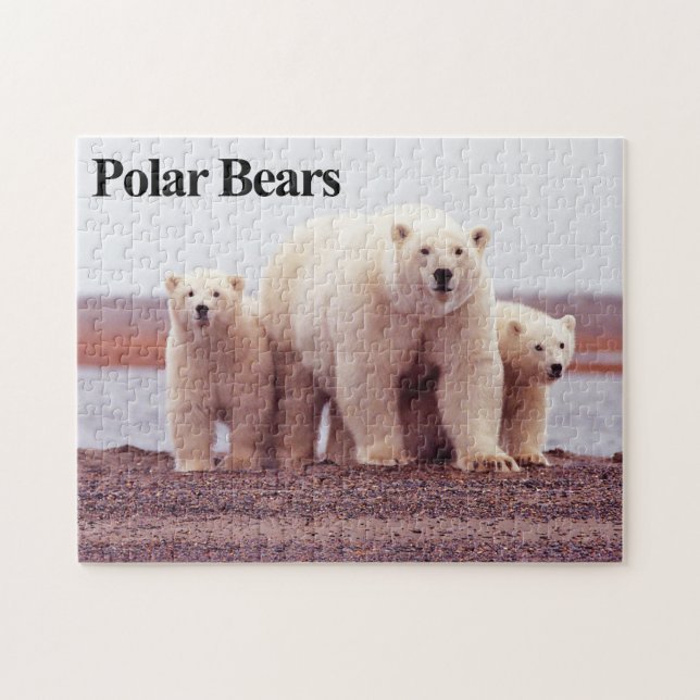 Polar Bear 12 Jigsaw Puzzle (Horizontal)