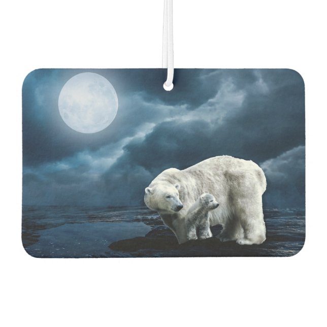 Polar Bear and Cube Autolufterfrischer (Vorderseite)
