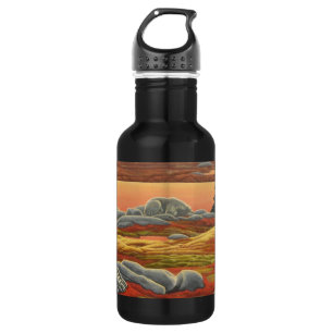 Polar Bear Art Bear Art Art Flasche Sport Trinkflasche