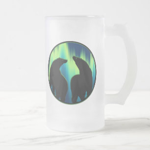 Polar Bear Art Beer Tasse First Nations Bärenstein