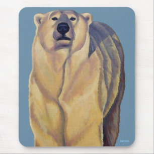 Polar Bear Art Mousepad Stilvolle Wildlife Mousepa