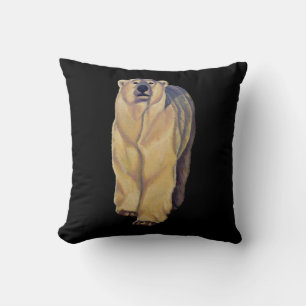 Polar Bear Art Pillow Bären Decke Bears Kissen