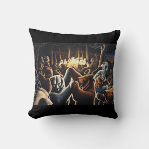 Polar Bear Art Pillow Bären Decke Bears Kissen