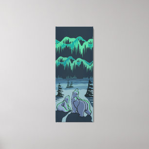 Polar Bear Art Print Leinwanddruck