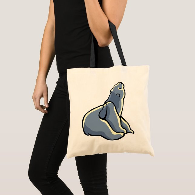 Polar Bear Art Toag Nationalbären Art Bags Tragetasche (Vorderseite (Produkt))