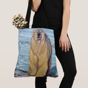Polar Bear Art Tote Bag Wilhelm Tell
