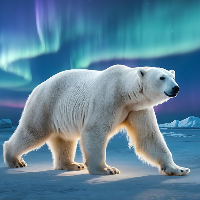 Polar Bear Aurora Puzzle (Von Creator hochgeladen)