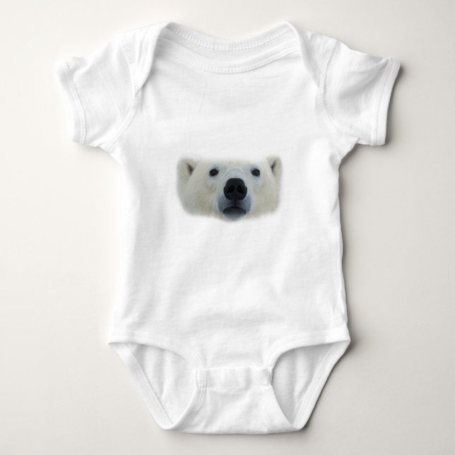 Polar Bear Baby Strampler (Vorderseite)