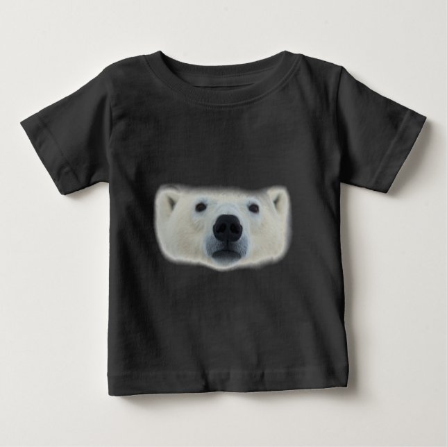 Polar Bear Baby T-shirt (Vorderseite)