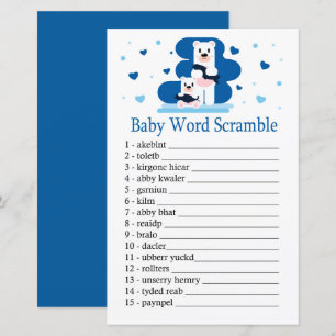 Polar bear Baby Wort Rammspiel