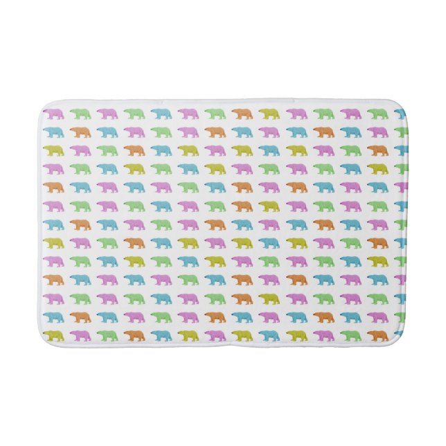 Polar Bear Bath Mat Badematte (Vorderseite)