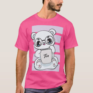 Polar Bear Boba Niedlich Anime Kawaii Pearl Bubble T-Shirt