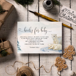 Polar Bear Book for Baby Shooting Game Begleitkarte