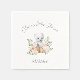 Polar Bear Boy Girl oder Boy Baby Showroom Napkins Serviette