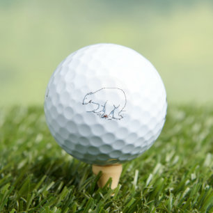 Polar Bear Bridgestone e6 Golfbälle 12 pk