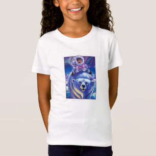 Polar-Bear-Bus-Kunst T-Shirt