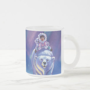 Polar Bear Bus Mattglastasse