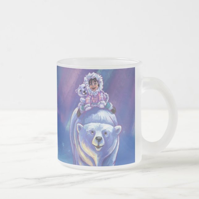 Polar Bear Bus Mattglastasse (Rechts)