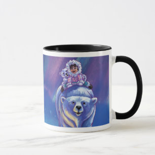 Polar Bear Bus Tasse