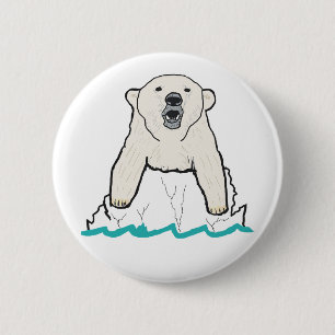 Polar Bear Button