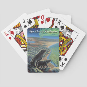 Polar Bear Cards Custom Mother Bären Playing Cards Spielkarten