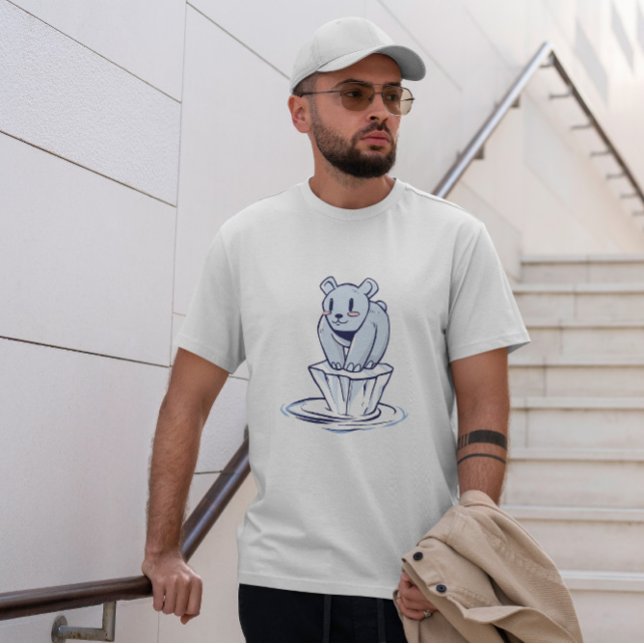 Polar Bear Cartoon T-Shirt (Von Creator hochgeladen)
