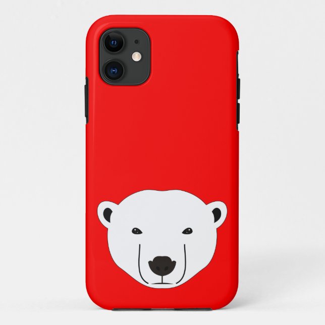 Polar Bear Case-Mate iPhone Hülle (Rückseite)