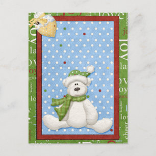 Polar Bear Christmas Cards Feiertagspostkarte