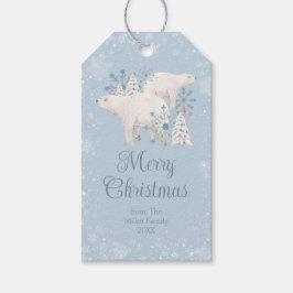 Polar Bear Christmas Geschenkanhänger