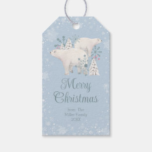 Polar Bear Christmas Geschenkanhänger