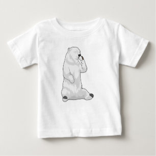 Polar bear Coffee Cup Baby T-shirt
