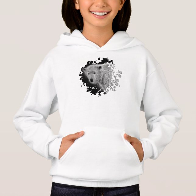Polar Bear Cub Hoodie (Vorderseite)