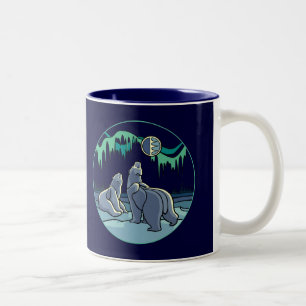 Polar Bear Cup Tribal Bear Art Tasse Cups Bärenges