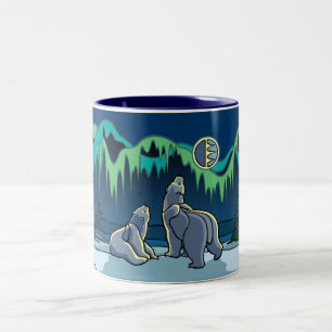 Polar Bear Cup Tribal Bear Art Tasse Cups Bärenges