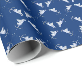 Polar Bear Cupids Wrapping Paper Geschenkpapier