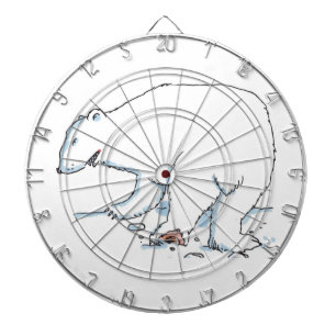 Polar Bear Dartboard Dartscheibe