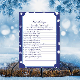 Polar Bear, der Vater Best Baby Shower Game kennt