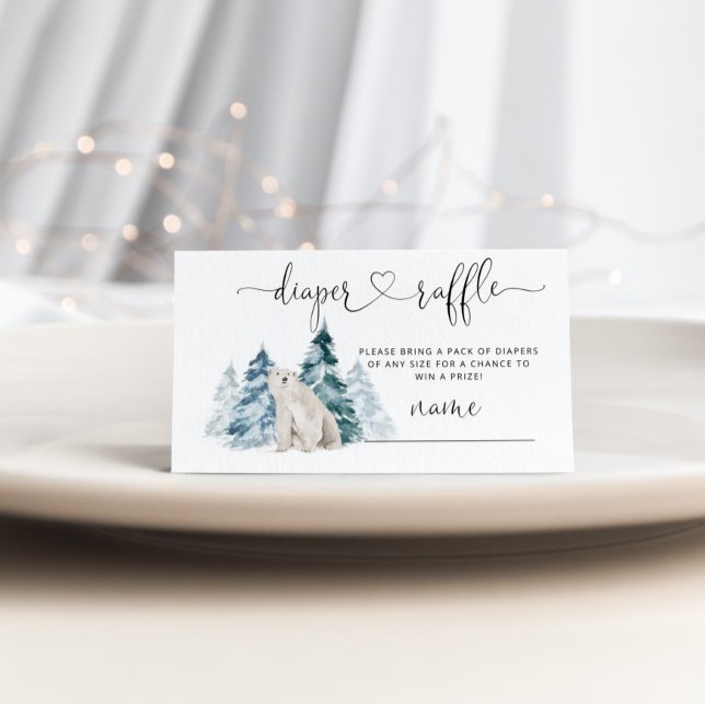 Polar bear Diaper Gewinnspiel Begleitkarte (Von Creator hochgeladen)